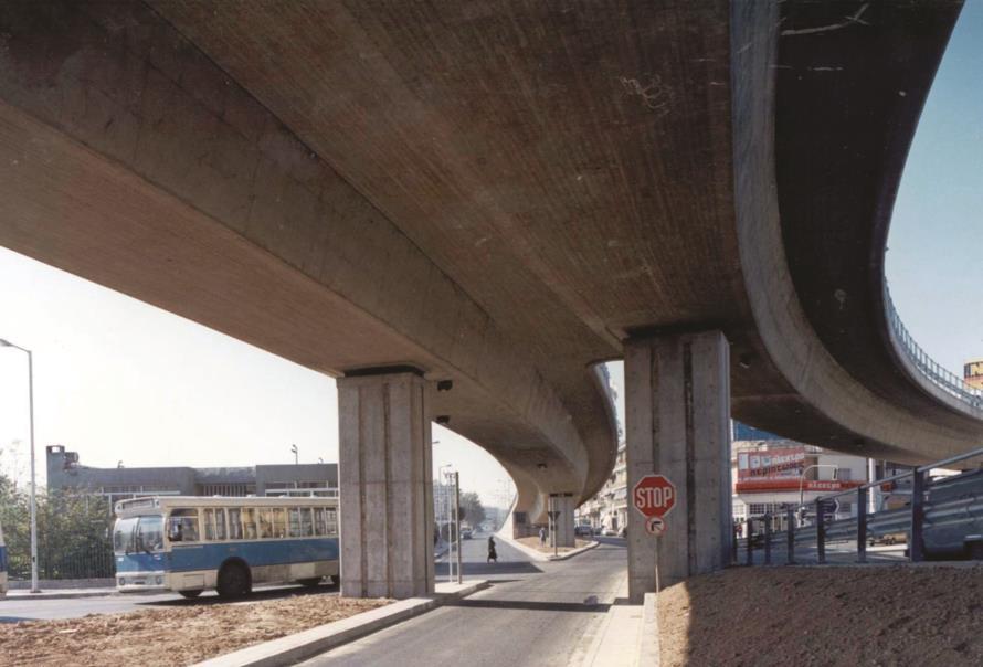 καταστρώματος γέφυρας 2 δοκών χωρίς διαδοκίδες Γέφυρα Α/Κ Π.
