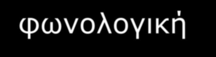 Γραφο-φωνολογική Ενημερότητα 80% 70% 60% 50% 40% 30% 20% 10% 0% Ανώ