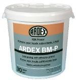 108 STAVEBNÉ HMOTY ARDEX BM-P* KSK primer Prednáter pre samolepiaci bitúmenový pás za studena ARDEX BM na kaučuko-bitúmenovej bázi, splňujúci požiadavky DIN 18195-2, tabuľky 1.