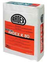 PODLAHY 71 ARDEX A 55 rýchla nivelačná hmota Cementová báza, s ARDURAPID efektom. Pre opravné práce a rekonštrukcie. Pre interiéry. Pre hrúbku vrstvy od 1,5 do 10mm, pri nastavení pieskom nad 10mm.