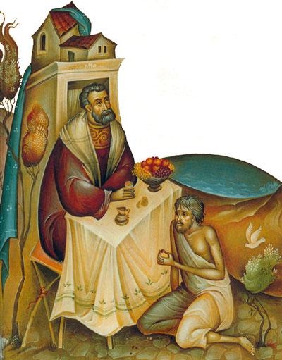 ΚΥΡΙΑΚΗ 29 Οκτωβρίου 2017 Κυριακὴ Ε Λουκᾶ «τέκνον, µνήσθητι ὅτι ἀπέλαβες σὺ τὰ ἀγαθά σου ἐν τῇ ζωῇ σου, καὶ Λάζαρος ὁµοίως τὰ κακά νῦν δὲ ὧδε παρακαλεῖται, σὺ δὲ