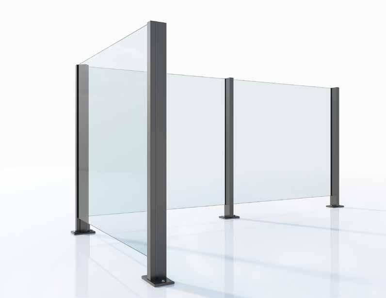 High level of robustness, ideal for large glazing openings.