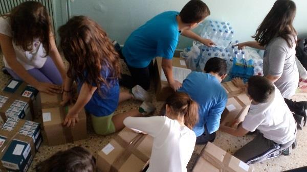 ε) Συμμετείχαμε στον διαγωνισμό ζωγραφικής "Children and The Sea" στη Μαγκάλια της Ρουμανίας με α- φορμή τη Διεθνή Ημέρα για τη Μαύρη Θάλασσα (31 Οκτωβρίου).