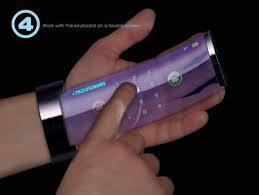 LG Helix Bracelet Phone Μια συσκευή που μπορεί επίσης να χρησιμοποιηθεί ως ένα βραχιόλι Έχει ευέλικτα κυκλώματα Οθόνη