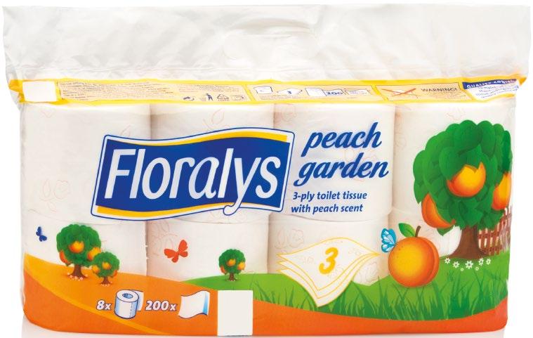 FLORALYS Χαρτί υγείας 3πλά φύλλα με άρωμα