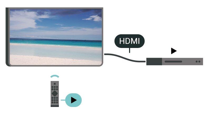 HDMI - DVI Σύνδεση HDMI-CEC - EasyLink Αν εξακολουθείτε να έχετε μια συσκευή που διαθέτει μόνο σύνδεση DVI, μπορείτε να συνδέσετε τη συσκευή σε οποιαδήποτε σύνδεση HDMI 2 με έναν προσαρμογέα DVI σε