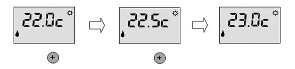 Η θερμοκρασία «οικονομίας» είναι ρυθμισμένη απο τον κατασκευαστή κατά 3,5ºC χαμηλότερα απο τη θερμοκρασία «άνεσης» Για να αλλάξετε τη