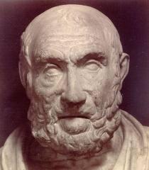 Ὄμνυμι Ἀπόλλωνα ἰητρὸν, καὶ Ἀσκληπιὸν, καὶ Ὑγείαν, καὶ Πανάκειαν, καὶ θεοὺς πάντας τε καὶ πάσας, ἵστορας ποιεύμενος, ἐπιτελέα ποιήσειν κατὰ δύναμιν καὶ κρίσιν ἐμὴν ὅρκον τόνδε καὶ ξυγγραφὴν τήνδε.