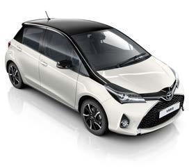 Výbava na želanie Active Bi Tone Lak karosérie 040 Biela čistá 80 Lak karosérie BI TONE 450 Toyota Touch 2 s navigáciou Go vrátane 3 ročnej aktualizácie (slovenský jazyk) 660 660 Alarm