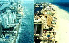 Εικόνα 15: Η αναπλήρωση της παραλίας στο Miami την περίοδο 1976 1981 οδήγησε στη ραγδαία αύξηση του τουρισμού της περιοχής (http://www.miami-beach-travelguide.com/beaches.html) 4.3.