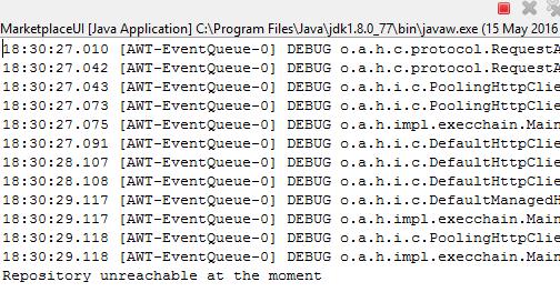 local file system του χρήστη, που χρησιμοποιείται σαν cache για τα artifacts τα οποία κατεβαίνουν από το repository.