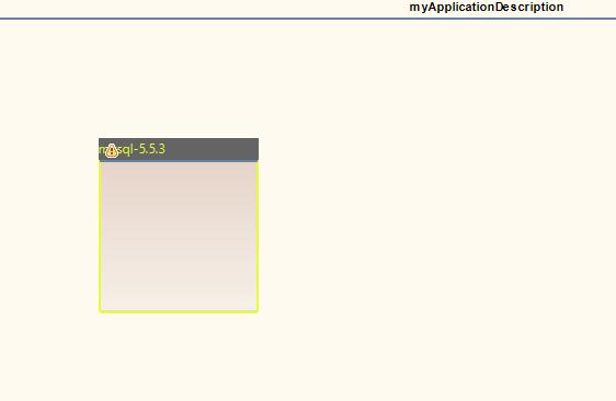 Σχήμα 4. 35 Ο χρήστης με drag and drop εισάγει στην περιγραφή του το artifact. Σχήμα 4.