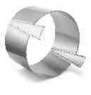 pentru reparatie se obtine prin imbinarea simpla a celor sectoare A,B,C,D,E Oricare intre cele sectoare se pot recompleta in set Colier bransare fonta uctila Colier bransare inox Set reparatii e