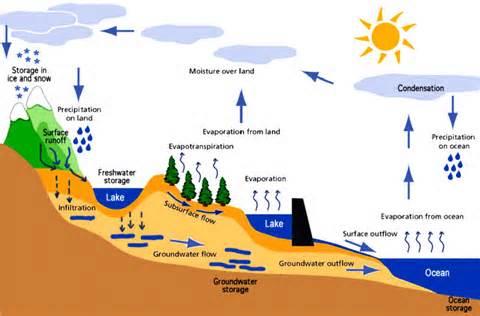 (Engineering Hydrology) الباب األول : مقدمة في علم الھيدرولوجيا والدورة الھيدرولوجية مباشرة ويتحوالن من الحالة الصلبة لبخار ماء مباشرة.
