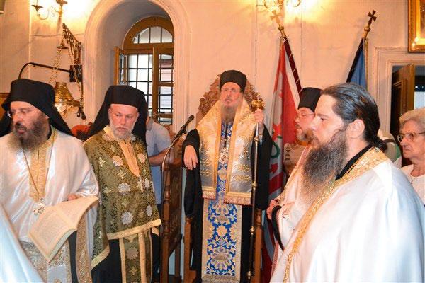 δευσαν μὲ ἱερὸ δέος καὶ ὑψίστη εὐλάβεια καὶ τιμὴ τὴ Θεομήτορα στὴ Γεθσημανή.