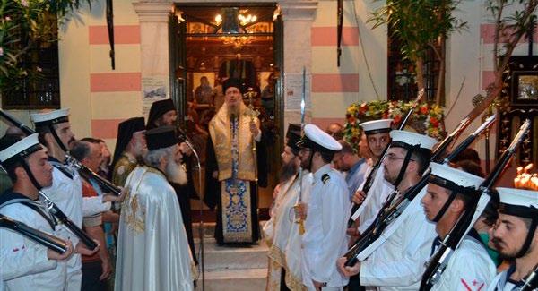 » Ἀπὸ τὸ ἴδιο ἐπίσης γεγονὸς προέρχεται καὶ εἶναι ἐμπνευσμένη καὶ ἡ ἱερὴ εἰκόνα τῆς Κοιμήσεως.