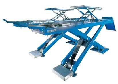 !! NT - nožnicový zdvihák so zdvojeným bezpečnostným systémom - dva vzájomne nezávislé hydraulické okruhy - kompaktný olejový agregát CLT - s elektronickou niveláciou s presnosťou 0,1 mm -