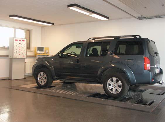 BRZDY skúšobne Unikátna skúšobňa bŕzd pre vozidlá 4x4 AHS MultiFunktion AHS MultiFunktion spája výhody osvedčenej výkonnej technológie Multifl ex s inovatívnym a na budúcnosť orientovaným skúšobným