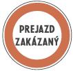 nepárnych dňoch B 36 Zákaz