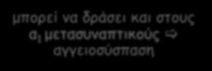 Κλονιδίνη Κεντρικά: διεγείρει α 2 υποδοχείς του