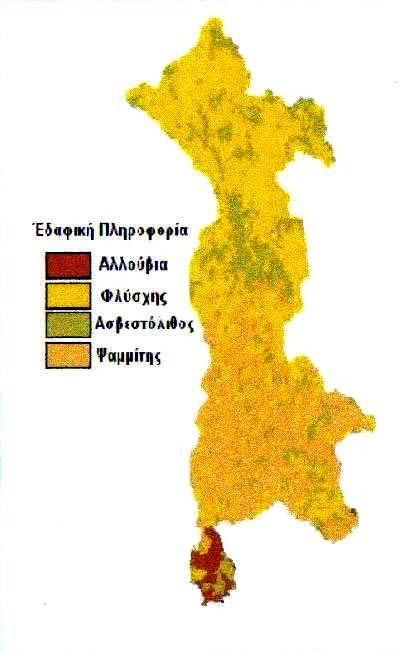 λεκάνη 14: Εδαφικό κάλυµµα της