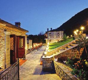 DU LAC HOTEL & SPA 70 Στο διαφορετικό μας αυτό οδοιπορικό, επιλέξαμε για διαμονή το μαγικό περιβάλλον ενός αυθεντικού χωριού των Ζαγορίων, την Ελάτη.