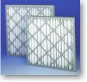 Osnovni tipovi konstrukcije filtera Panelni filteri. Izrađuju se od visokoporoznih grubih vlakana. Ugradbena dubina filtera uglavnom je između 15 do 100 mm.