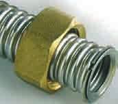 Fit in the flat sealing and make the connection nut-male fitting.