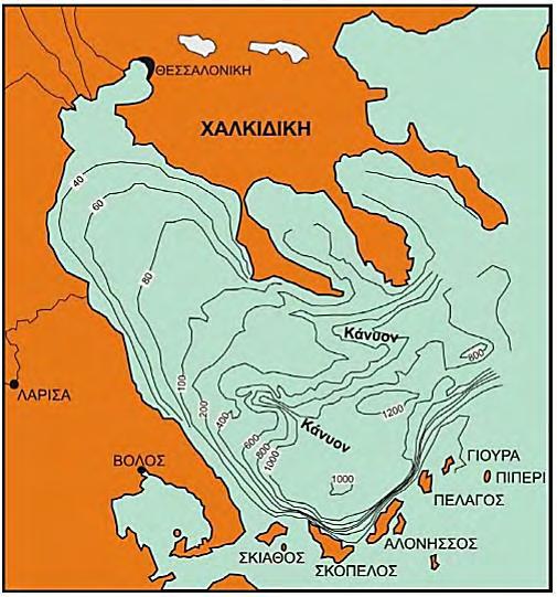 χαρακτηρίζονται από μεγάλου βάθος χαρακτηριστικές τομές. Η κλίση των πλευρών μιας τάφρου μπορεί να είναι είτε απότομη είτε ομαλή. Στον ελληνικό χώρο συναντάται η τάφρος του Ταίναρου με το βάθος των 4.