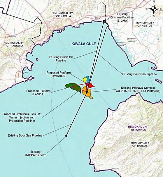 περιοχή του έργου κατατάσσεται στην σεισμική ζώνη κινδύνου Ι, δηλαδή στην κατώτερη κατηγορία [15].