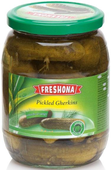 FRESHONA Αγγουράκια Gherkins ΧΡΥΣΌΣ ΜΎΛΟΣ Μακεδονικά