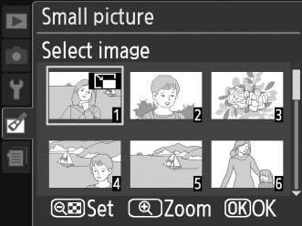 3 Επιλέξτε τη δυνατότητα Select image (Επιλογή εικόνας). Επισημάνετε τη δυνατότητα Select image (Επιλογή εικόνας) και πιέστε το 2. 4 Επιλέξτε φωτογραφίες.