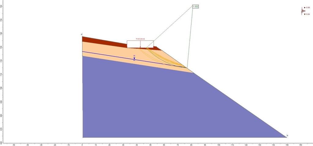 Β. Με σεισμική φόρτιση i. Θερινή περίοδος Εικόνα 71: Θερινή περίοδος με σεισμική φόρτιση για τον Ι.Ν.