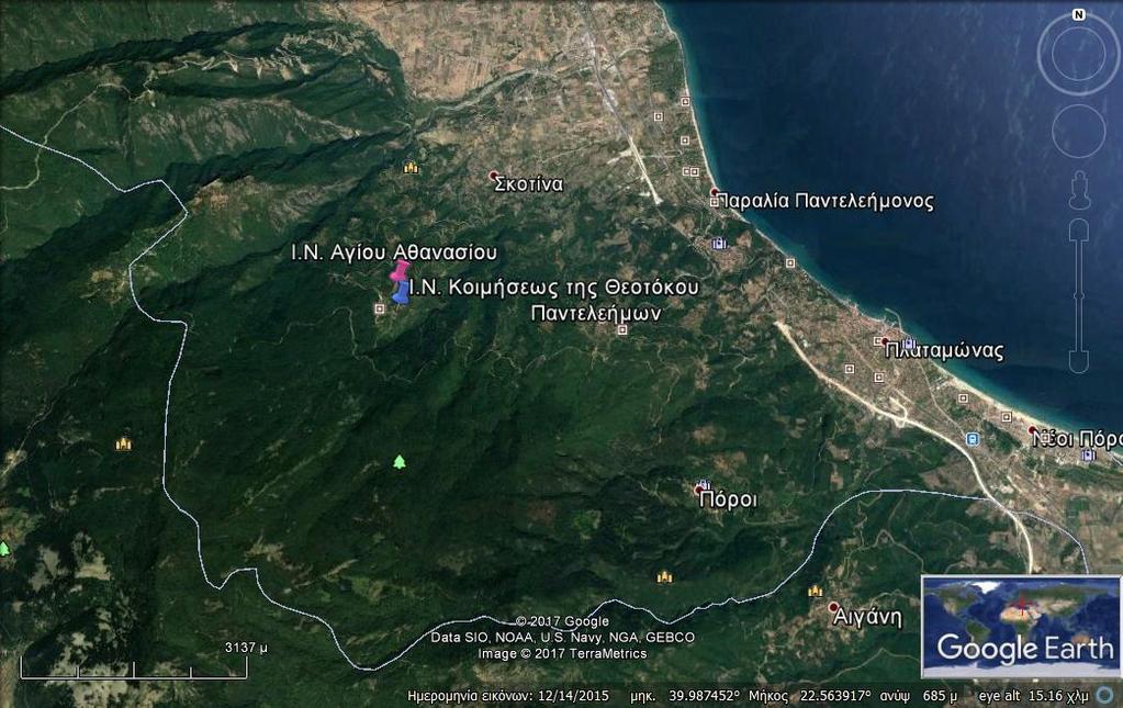 ΚΕΦΑΛΑΙΟ 3: ΓΕΝΙΚΕΣ ΣΥΝΘΗΚΕΣ ΣΤΗ ΠΕΡΙΟΧΗ ΜΕΛΕΤΗΣ ΤΩΝ 2 ΝΑΩΝ ΣΤΗΝ ΑΝΩ ΣΚΟΤΙΝΑ 3.