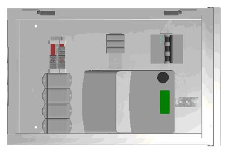 Uzskaites sadalne 1 skaitītājam I nom no 80A līdz 125A Sadalnes apzīmējums: IUS-1/125 Sadalne IUS-1/125 ir funkcionāli līdzīgas: Ievada uzskaites sadale E-N-LU-III Ievada uzskaites sadale IAS-7-202-1