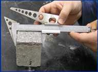 5 kg/m 2 2 OTPORNOST NA HABANJE (HRN EN 206-1, dodatak M) Ispitivanje otpornosti na habanje betona brušenjem po Bohme-u određuje se