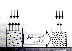 يعود السبب في تكون هذه الظاهره االسموزية الى ان حركة الجزيئات في الملحول االقل تركيز اسرع منها في المحلول المركز باالضافة الى ان الضغط البخاري في الملحول
