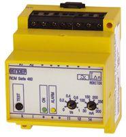 RCM460Y Releele de monitorizare a curentilor reziduali din seria RCM460Y sunt concepute sa monitorizeze curentii reziduali precum si punerile la pamant in sisteme mici TN si TT (cu impamantare) sau