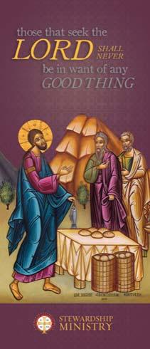 ORTHODOX CHRISTIAN STEWARDSHIP PROGRAM Those that Seek the Lord Shall Never be in Want of Any Good Thing Psalm 34:10 from the Service of the Artoclasia Dear Parishioners, As we approach the end of