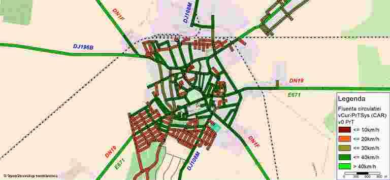 Figură 469 Fluența circulației modelul PM