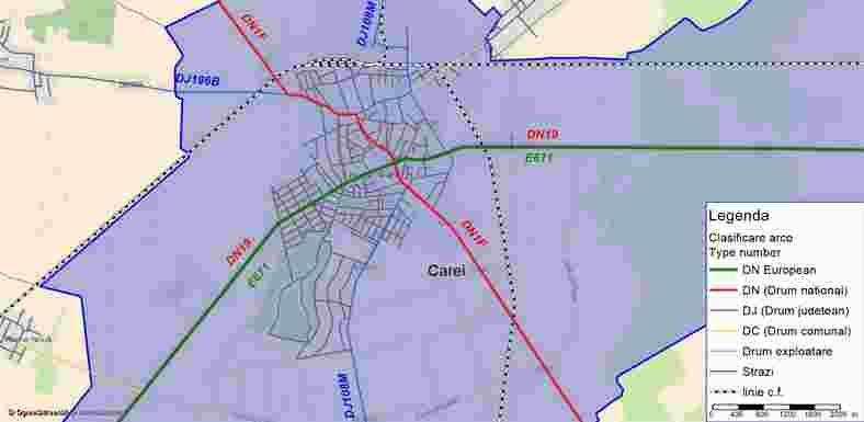 Figură 344 Structura rețelei folosite în cadrul modelului de