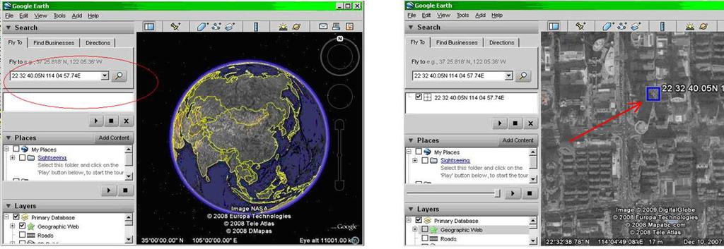 6. Localizarea pe harta Descarcati programul Google Earth.exe gratuit de pe http://earth.google.