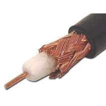 conductor-miez cupru Tipuri principale de cablu coaxial: subţire ~ Thin Ethernet (10Base-2) foloseste RG-58/AU sau RG-58/CU; gros ~ Thick Ethernet (10Base-5) foloseste RG-8. 3.