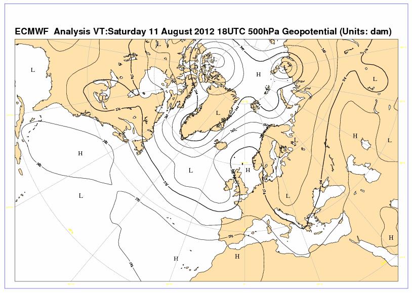 500hPa 11/08/12 00UTC Σχήμα 4.