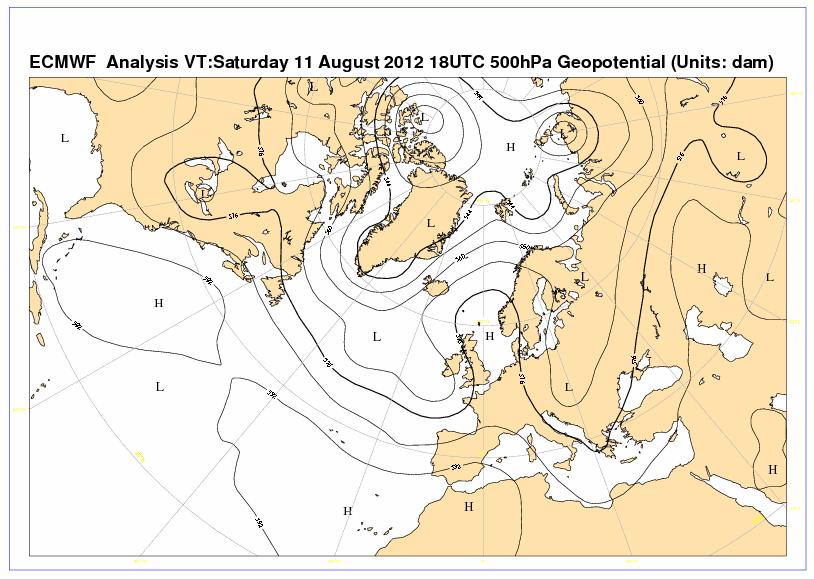 500hPa 11/08/12 00UTC Σχήμα 4.