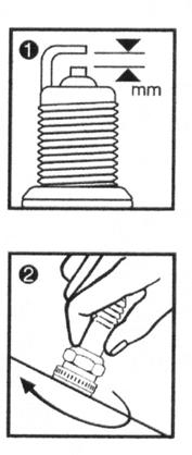 SPARK PLUG INSTALLATION TIPS Refer to current NGK catalogue for correct spark plug selection Check condition and cleanliness of threads in cylinder head Ensure plug is gapped according to vehicle