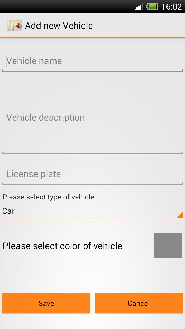 7.5.2 Použitie mobilnej aplikácie Po spustení aplikácie sa kontroluje činnosť GPS modulu.