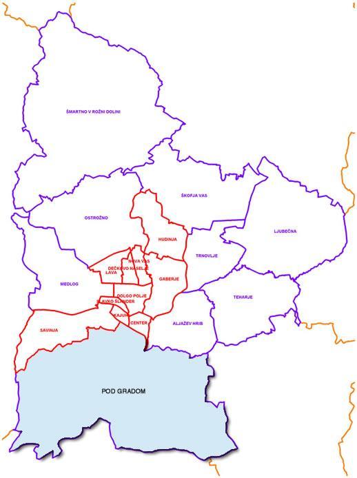 geografsko zelo razgibana, saj jo zaokrožujejo hribi, kot so: Bavč, Grmada, Grac, Vipota in Slomnik.