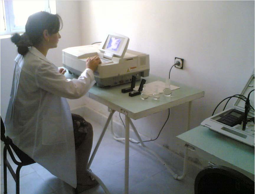 Laboratoriya müasir stasionar və portativ cihazlarla («УВ-1700» spektrofotometri, portatip «Экотест» potensiometrik cihazı, portativ konduktometr, oksimetr, ph-metr, analitik və texniki tərəzilər,