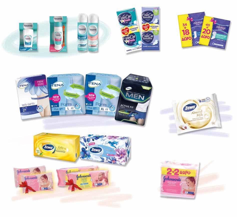 3,63 1,99 Αποσμητικά roll-on 50ml & 75ml ή spray 150ml Noxzema Noxzema roll-on 50ml & 75ml or spray 150ml